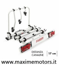 Portabici da gancio traino Fabbri 3 eBike