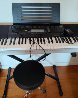 Tastiera Casio CTK-4400 + Supporto, Sgabello e Leg