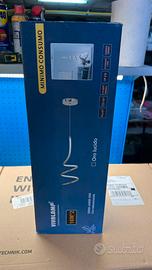 Lampadario color oro 16w