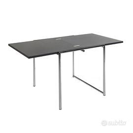 Tavolo Alivar Gray E. Nero/Cromo