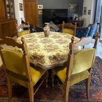 Tavolo Liberty con 4 Sedie