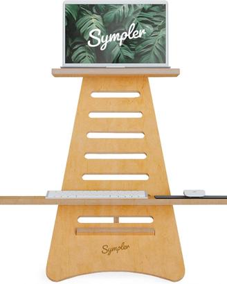 Workstation scrivania in legno