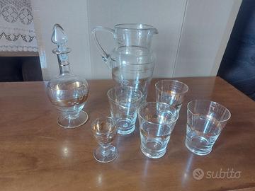 Servizio liquore vintage