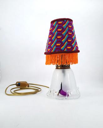 lampada da tavolo doppia luce 