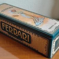 Scatola Latta Ferrari Vintage