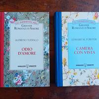 libri "Camera con vista" e "Odio d'amore"