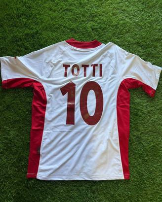 Maglia Totti Roma 2001/02 M patch Champions