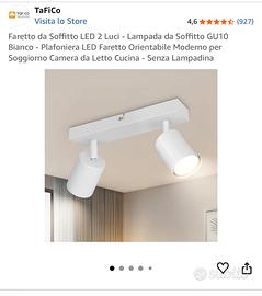 Faretti da soffitto o parete