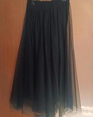 Gonna lunga tulle 