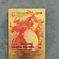 Pokemon card Charizard VMax Gold
