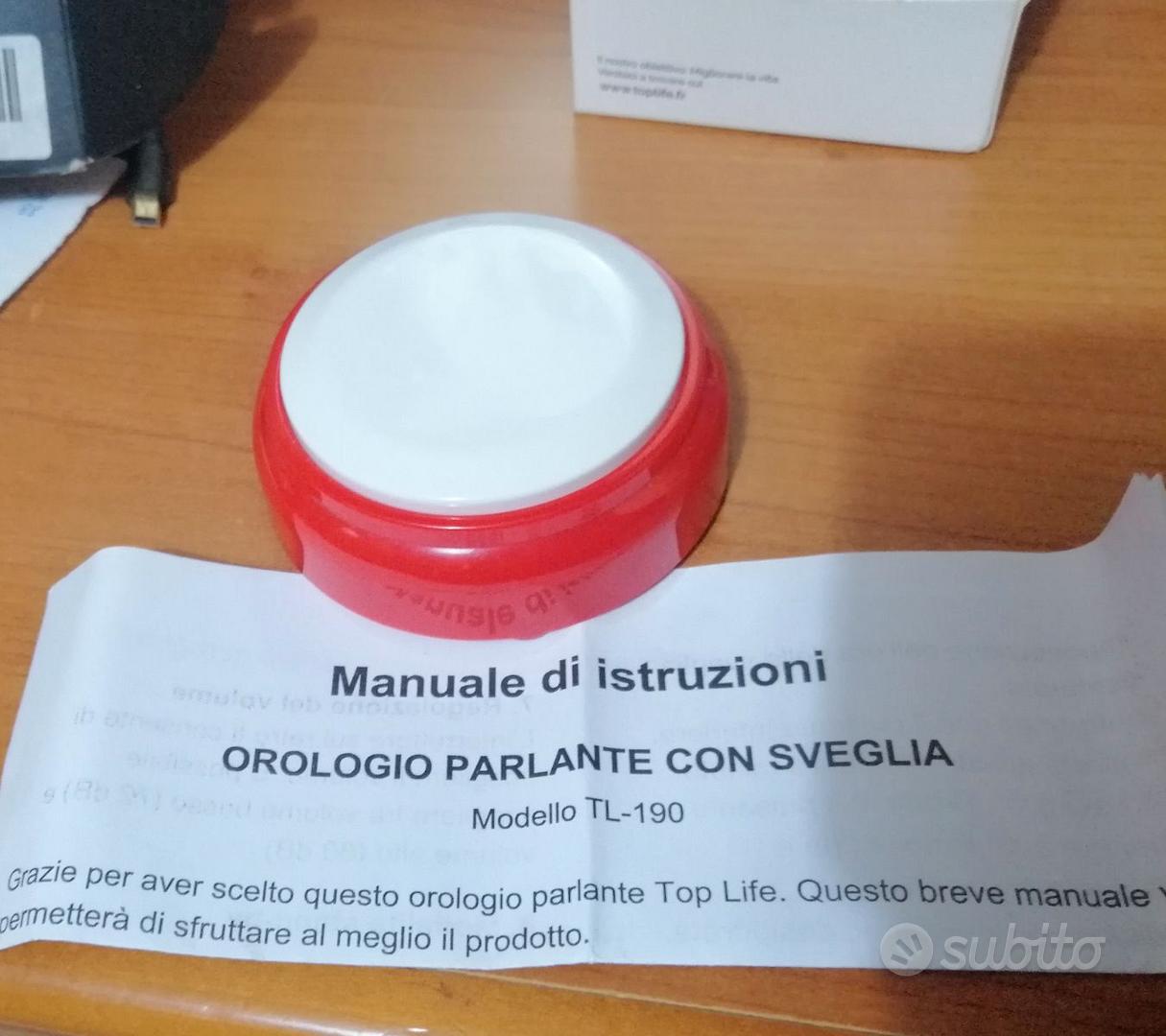 Orologio parlante per anziani, o ipovedenti - Arredamento e Casalinghi In  vendita a Varese