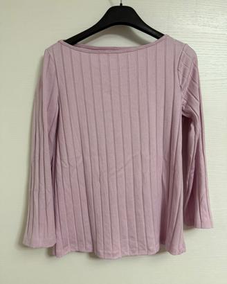 Maglietta Tezenis rosa manica lunga