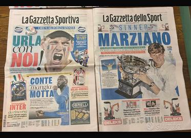 Gazzetta dello sport tennis italiano sinner