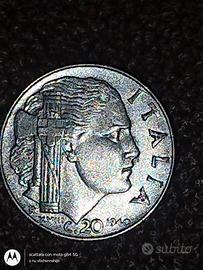 Moneta 20 centesimi 1940