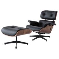 Poltrona lounge e ottomana replica Charles Eames –