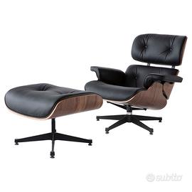 Poltrona lounge e ottomana replica Charles Eames –