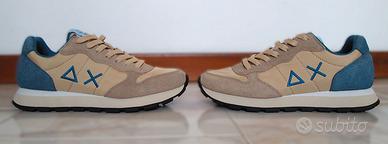 Scarpe da ginnastica originali SUN68 beige/blu 41