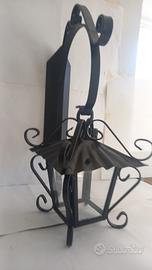 lanterna da esterno nera