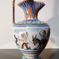 Brocca Vietri sul Mare Ceramica Artigianale Vintag