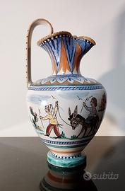 Brocca Vietri sul Mare Ceramica Artigianale Vintag