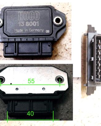 Modulo elettronico Peugeot 205 HUGO 13 8001 088