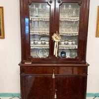 VETRINA CREDENZA IN STILE IMPERO