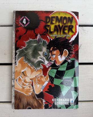 Manga Demon Slayer Volume 4 Kimetsu No Yaba