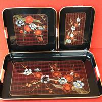 3 vassoi Japan Toyo anni 70