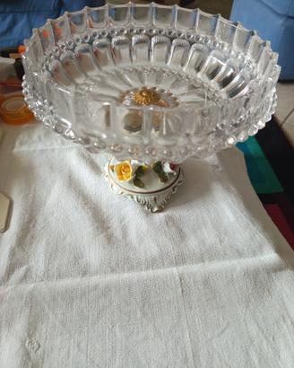 centrotavola con piedistallo "Capodimonte"