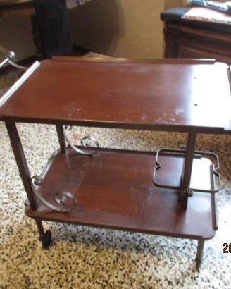 Carrellino porta vivande anni 60
