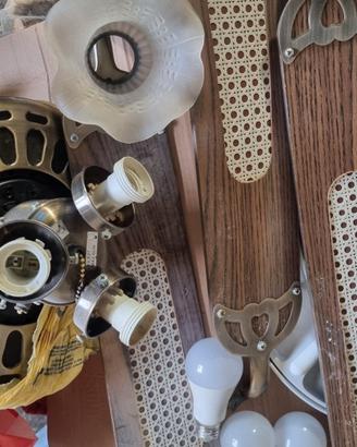 lampadario ventilatore da cucina