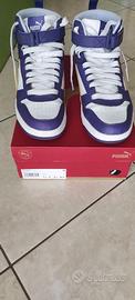Scarpe Puma alte N. 41 rosse o viola