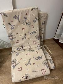 Cuscini sedia da esterno