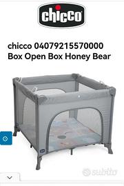 box chicco open playpen