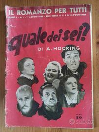 L ROMANZO PER TUTTI Anno 1 N. 1 1° AGOSTO 1945.