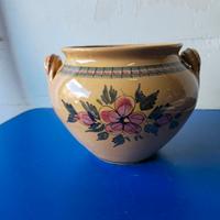 Vaso Vintage in Terracotta Smaltata