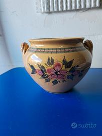 Vaso Vintage in Terracotta Smaltata