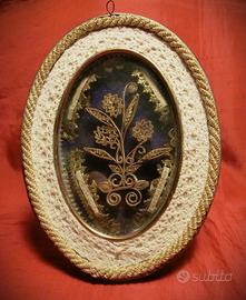 RELIQUIARIO OTTOCENTESCO  CON QUATTRO RELIQUIE