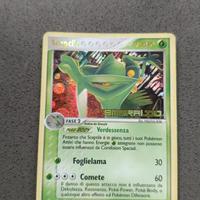Sceptile Holo Stamped EX Smeraldo Carta Pokemon It