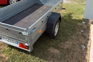 Carrello Rimorchio Unitrailer 200 Kip coperto