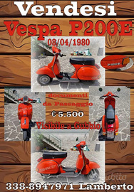 Piaggio Vespa P200E
