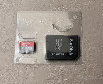 SanDisk Ultra microSDXC da 64 GB,