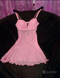 Sottoveste velata rosa Yamamay