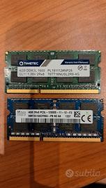RAM 4+4GB DDR3L PC3L 2Rx8