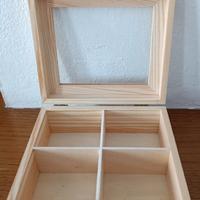 Scatola legno naturale – porta oggetti