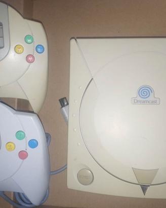 Console Sega Dreamcast PAL + 2 Joypad + Memory