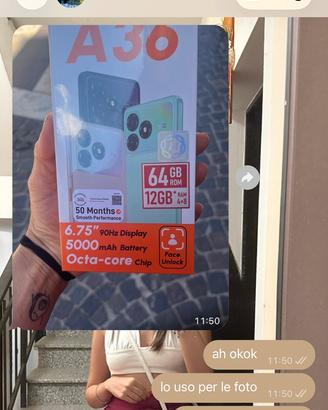 ZTE A36 blade