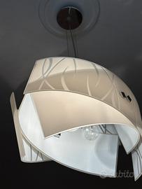 Lampadario in vetro