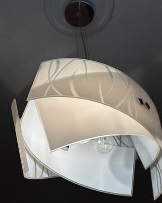 Lampadario in vetro