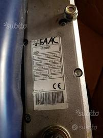 Faac portone automatico